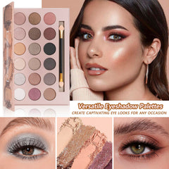 KAVCENT makeup set eyebrow-pencil-eyeliner enables precise shaping and definition.