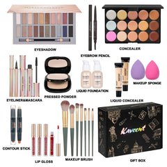 KAVCENT foundation bottle provides smooth, buildable coverage for even skin tone.