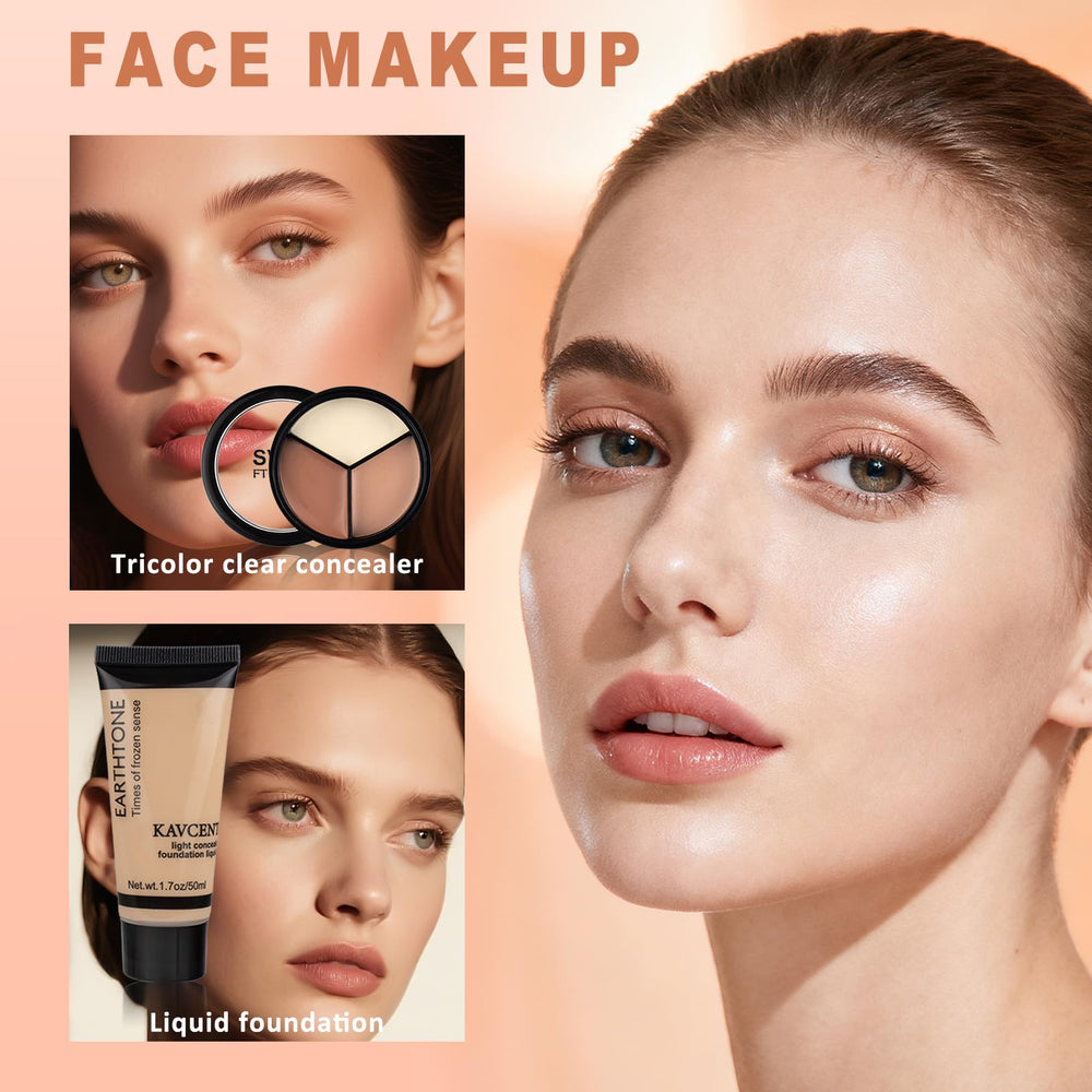 KAVCENT concealer helps blur imperfections for a fresh appearance.