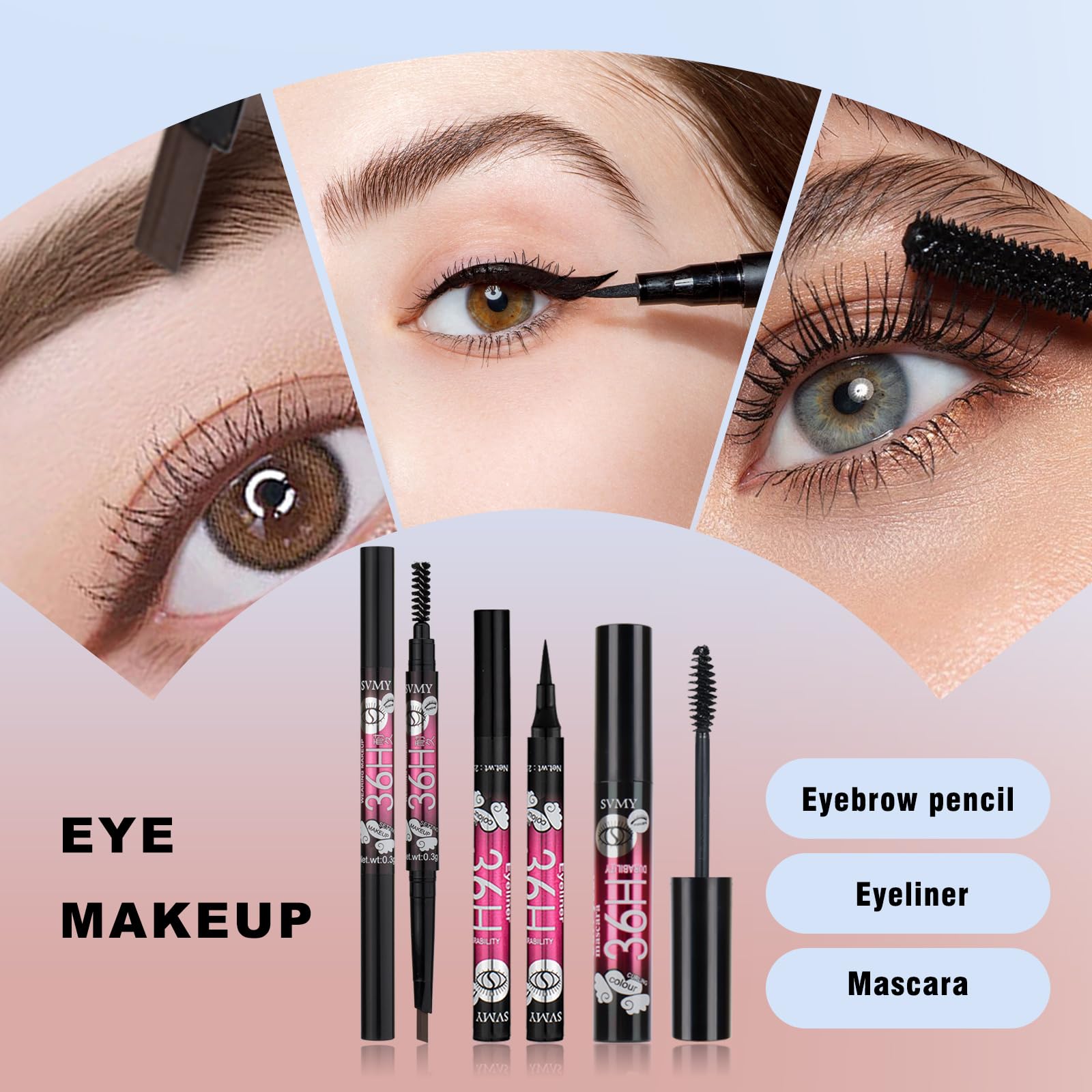 KAVCENT teens eyebrow pencil for defined arches and effortless shaping.
