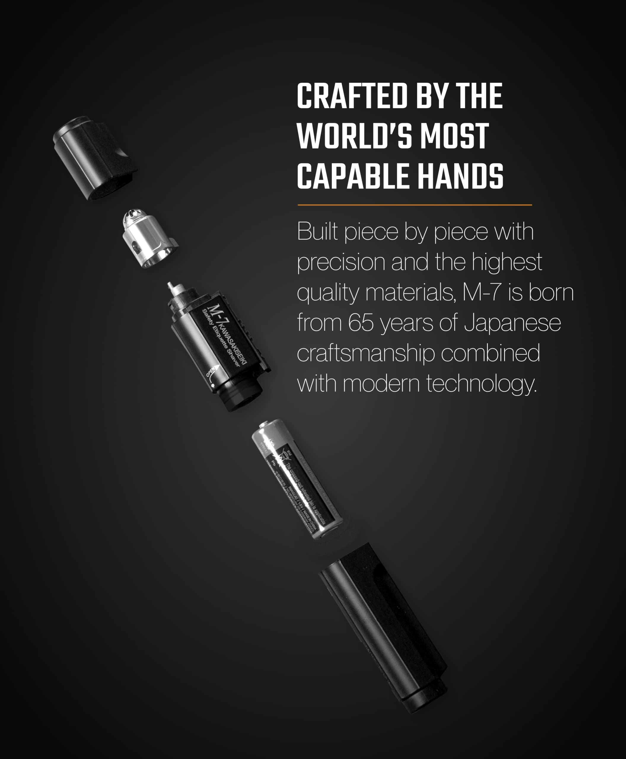 KAWASAKISEIKI M-7 eyebrow trimmer for defined brows and neat look.