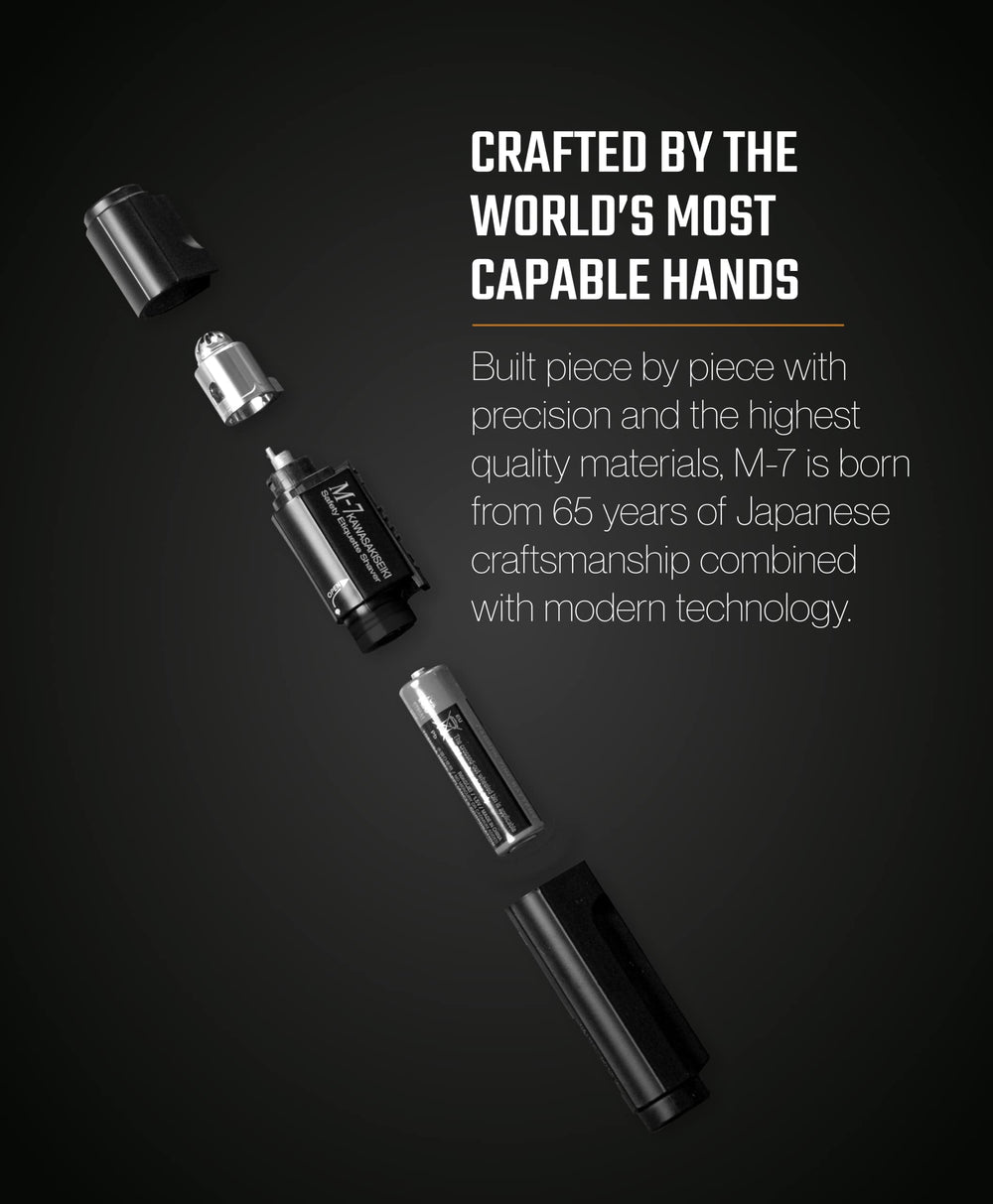 KAWASAKISEIKI M-7 eyebrow trimmer for defined brows and neat look.