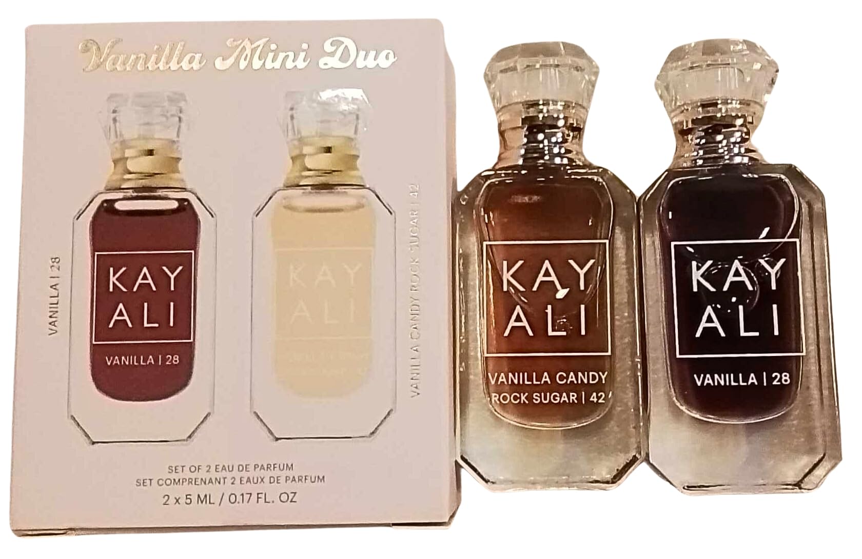 KAYALI packaging image—gift-ready duo for fragrance lovers.