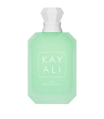 KAYALI Yum Pistachio Gelato 33 bottle closeup for a creamy gourmand experience.
