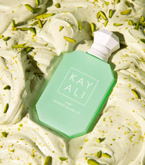 KAYALI Yum Pistachio Gelato 33 packaging box for elegant gifting and display.