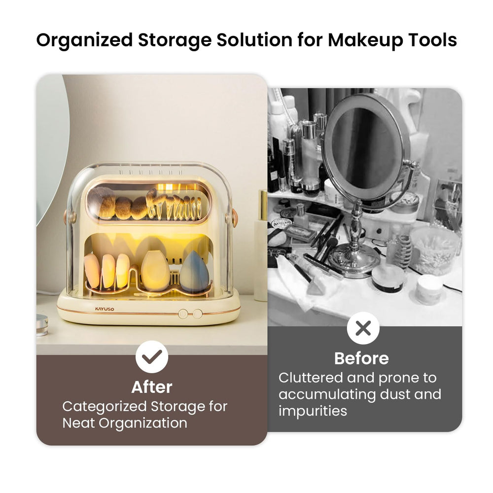 KAYUSO 45-minute cleaning mode offers quick tool refresh.