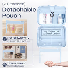 KAZAY minimalist travel organizer emphasizes stylish, functional design
