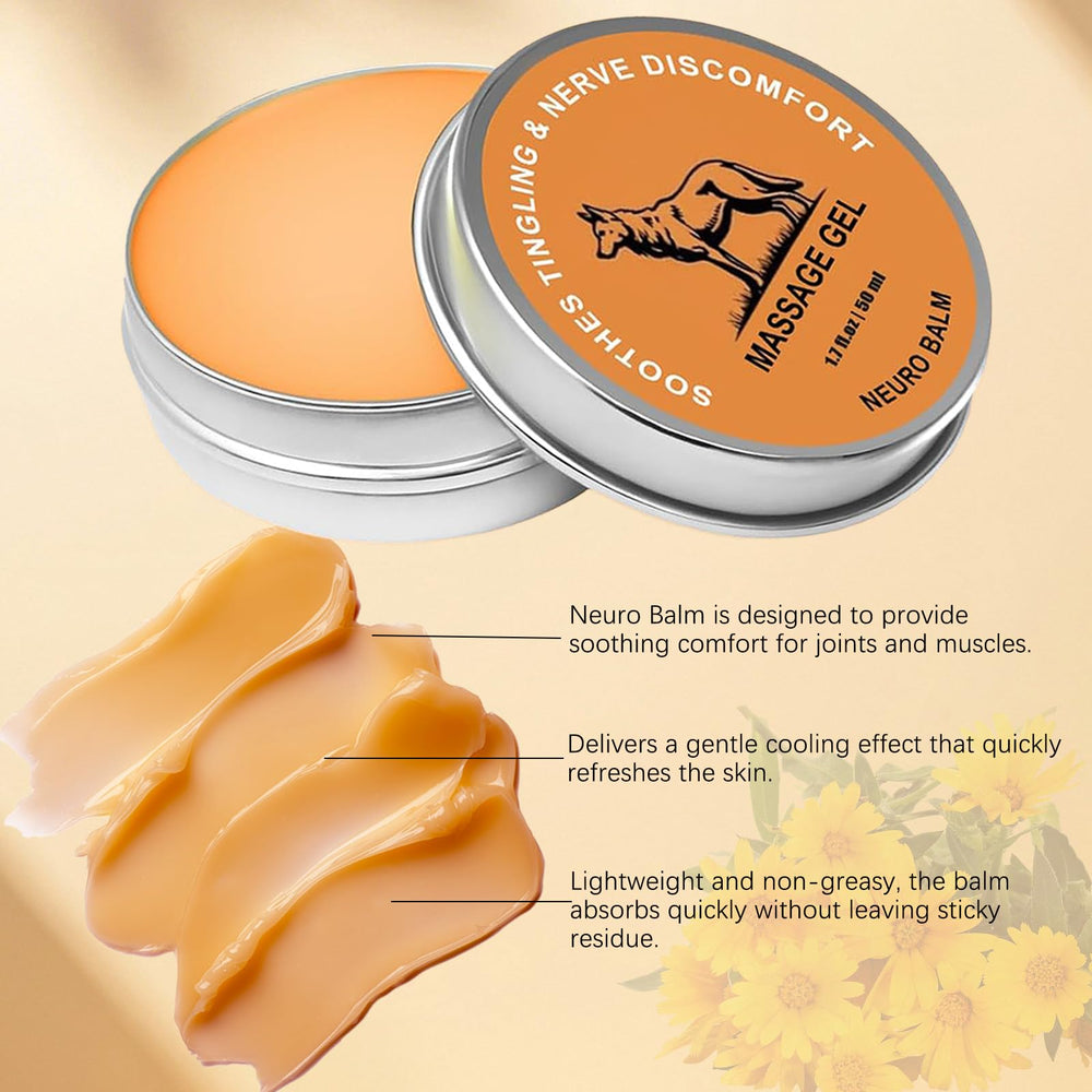 KBSBUBB Neuro Balm quick-absorption formula leaves no sticky residue