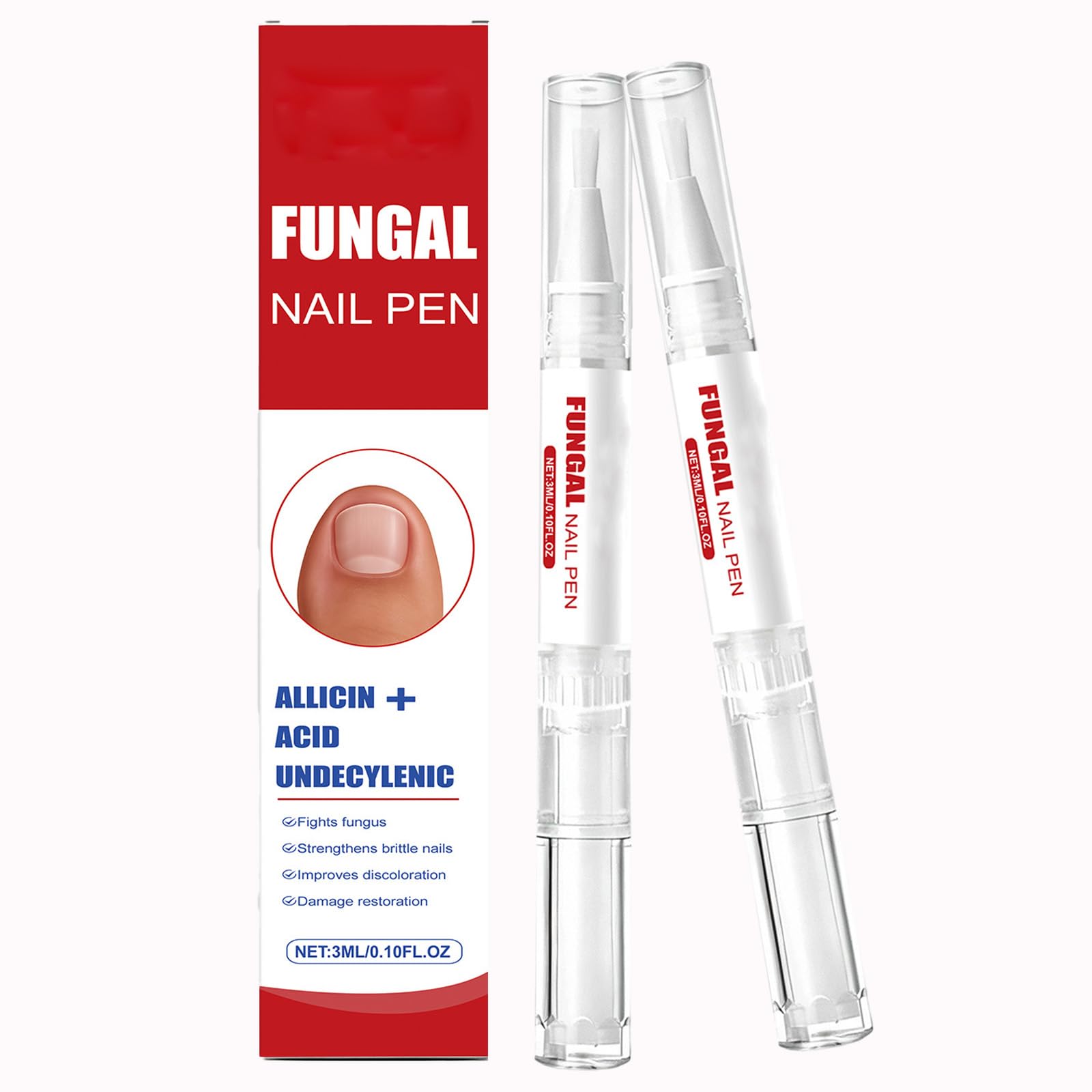 KBSBUBB Fungal Nail Pen duo-packaging for convenient at-home treatment