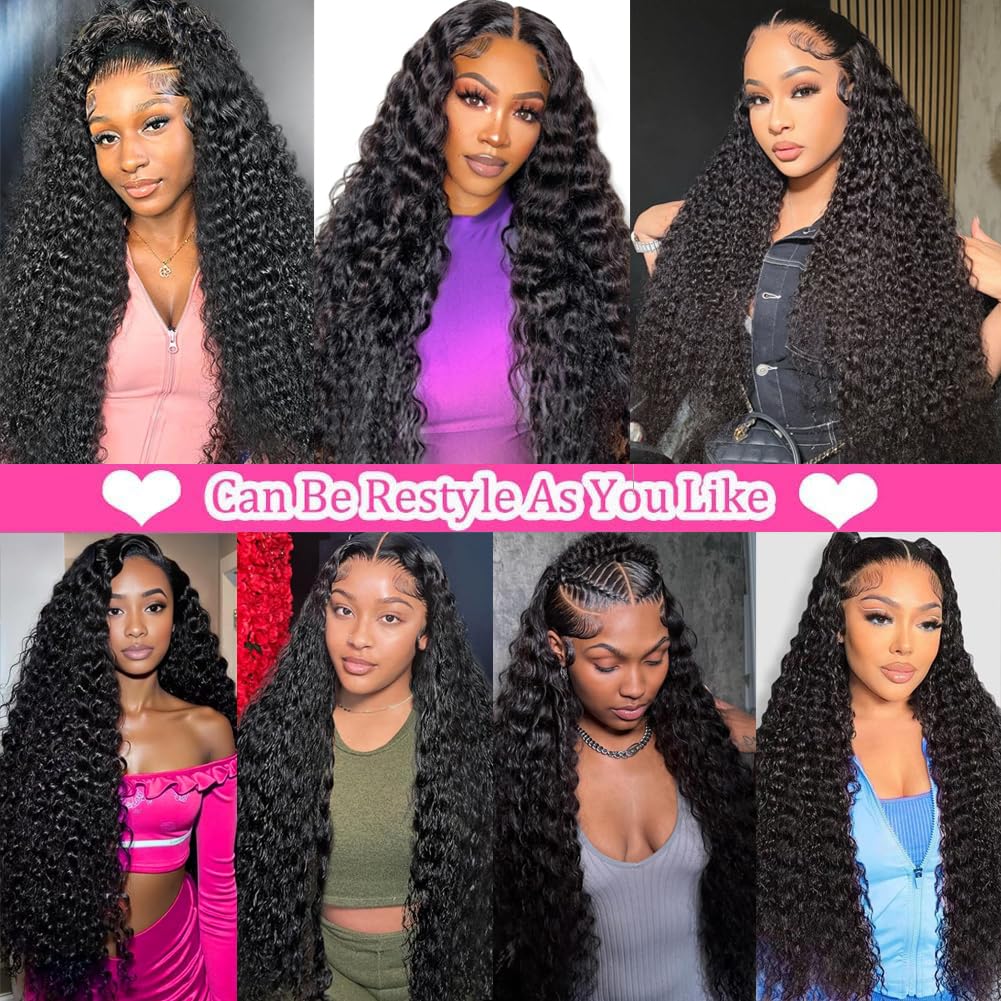 Kdmidun 28-inch deep curly wig for dramatic length.