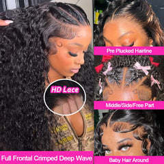 Kdmidun Brazilian virgin human hair wig ready to dye and style.