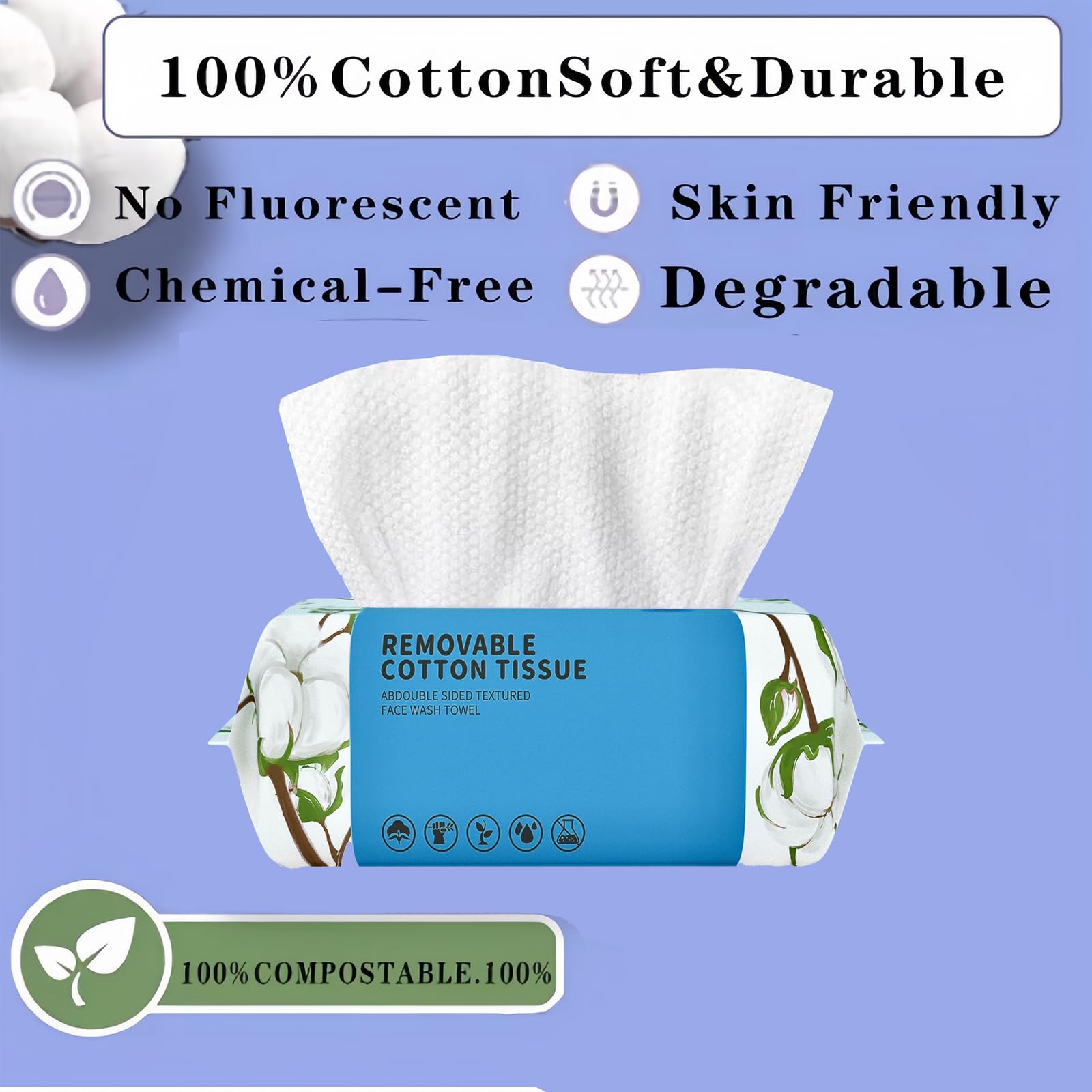 KeeiZoes towels ideal for makeup removal and skincare routines