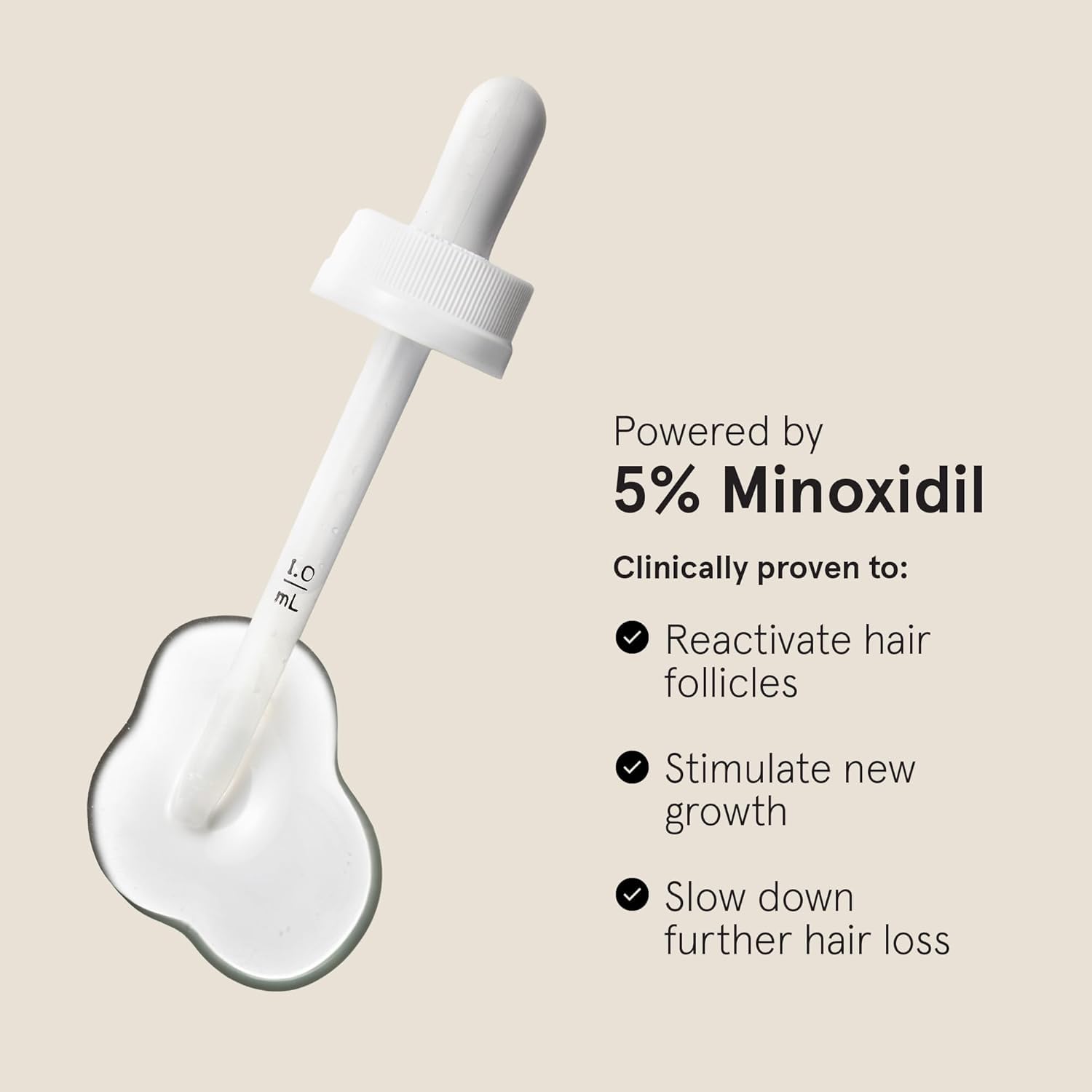 Keeps minoxidil vertex thinning close‑up highlighting crown-focused hair care.