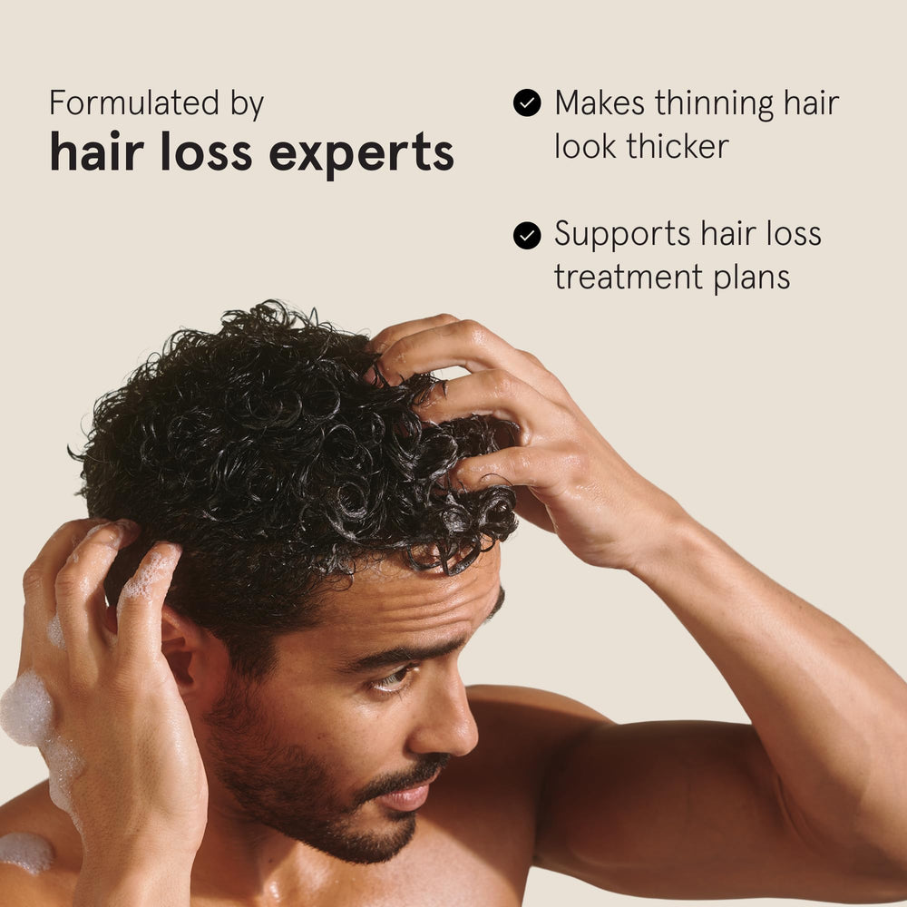 Keeps thickening bundle box shows an all-in-one hair-thickening routine.