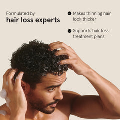 Keeps thickening bundle box shows an all-in-one hair-thickening routine.