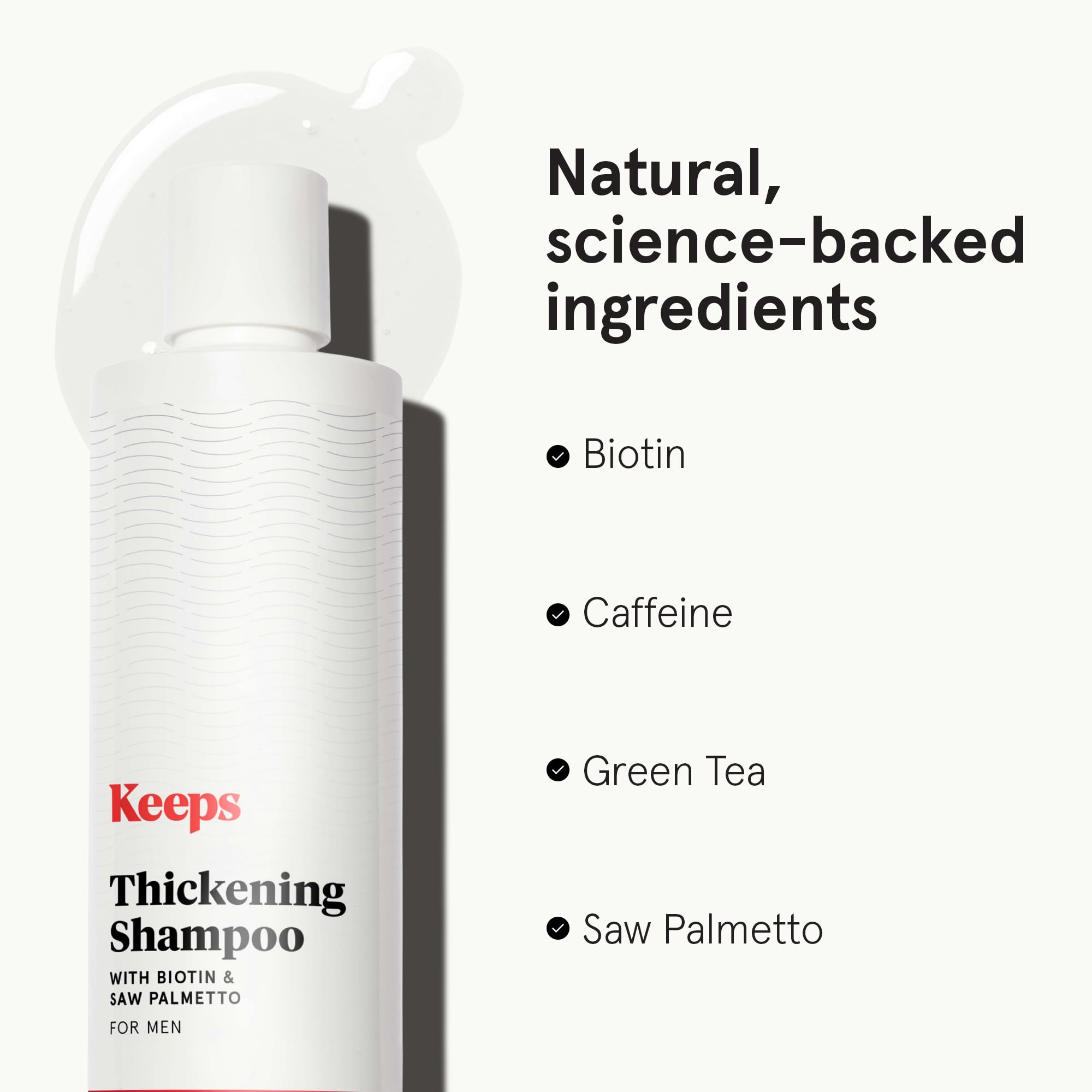 Keeps Thickening Shampoo and conditioner pairing offers a complete thicker-hair routine