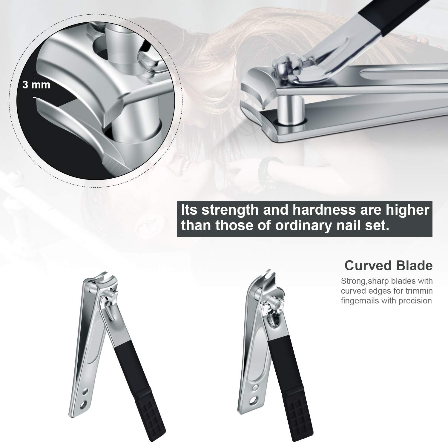 Keiby Citom anti-slip polishing detail supports stable grooming control.