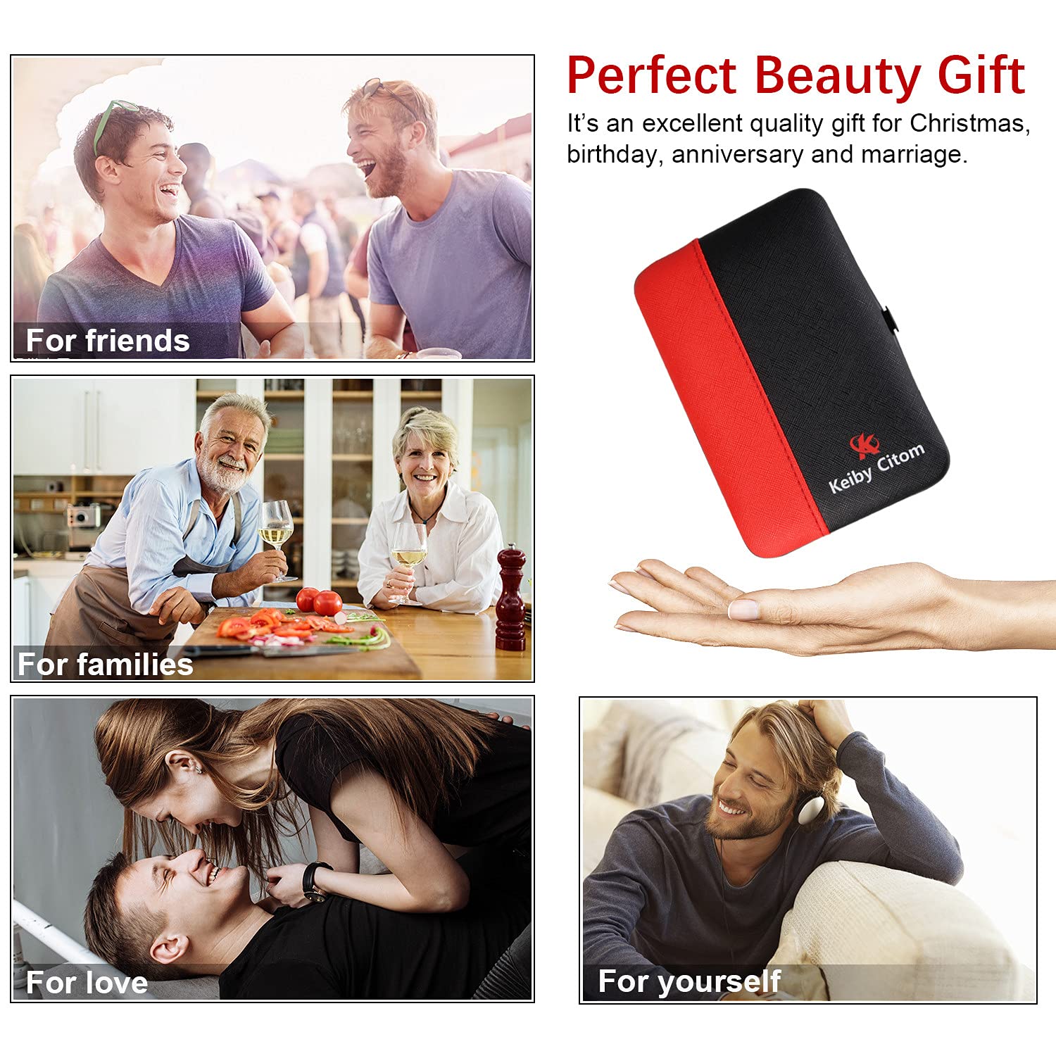 Keiby Citom multi-function toolset supports hand, foot, and facial care