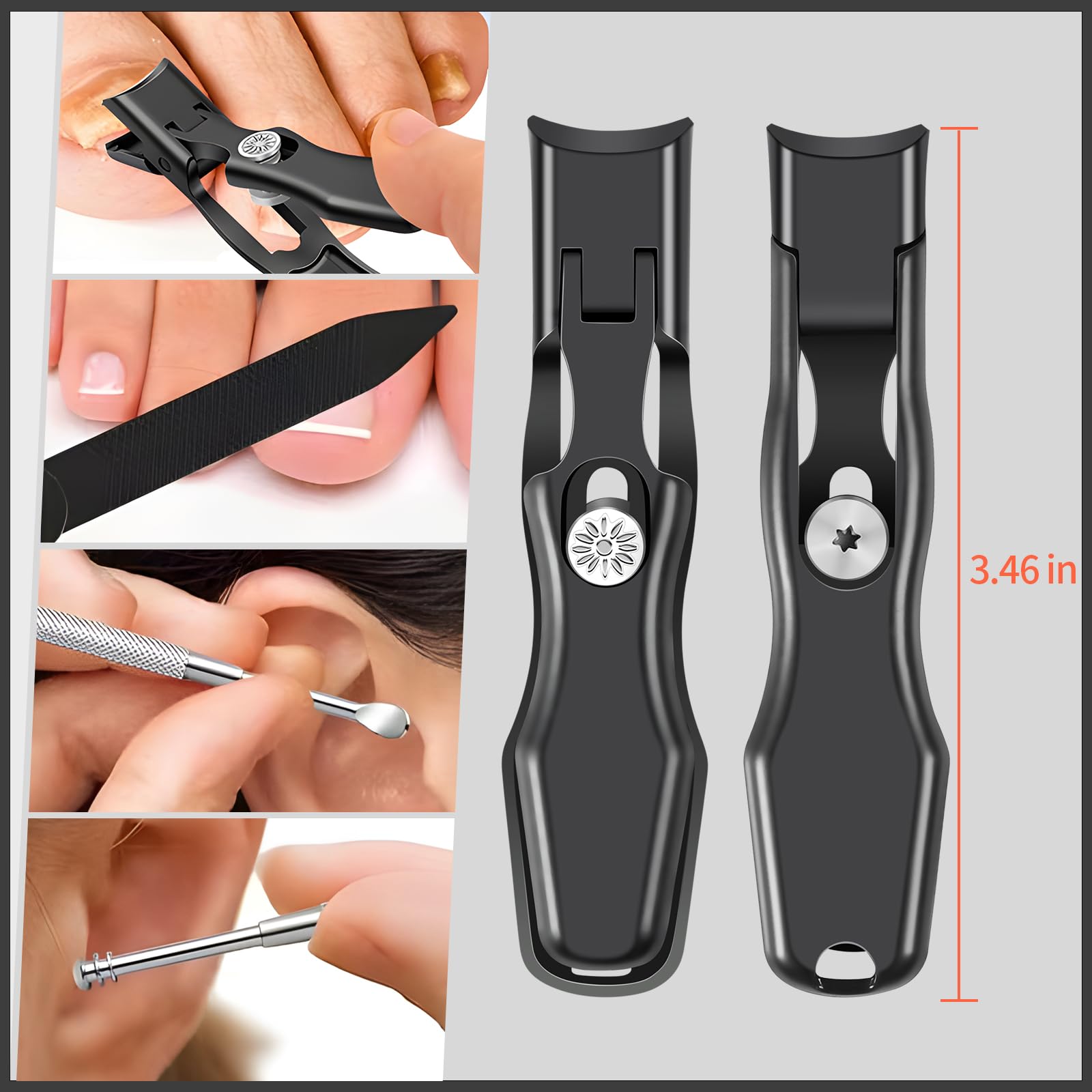 kelongn nail clippers long handle aids seniors with reduced effort