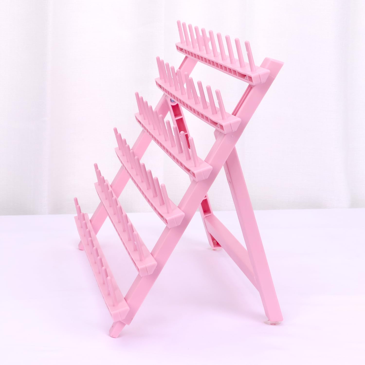 Kelukeya braid rack made from durable PP material with long-lasting stability.