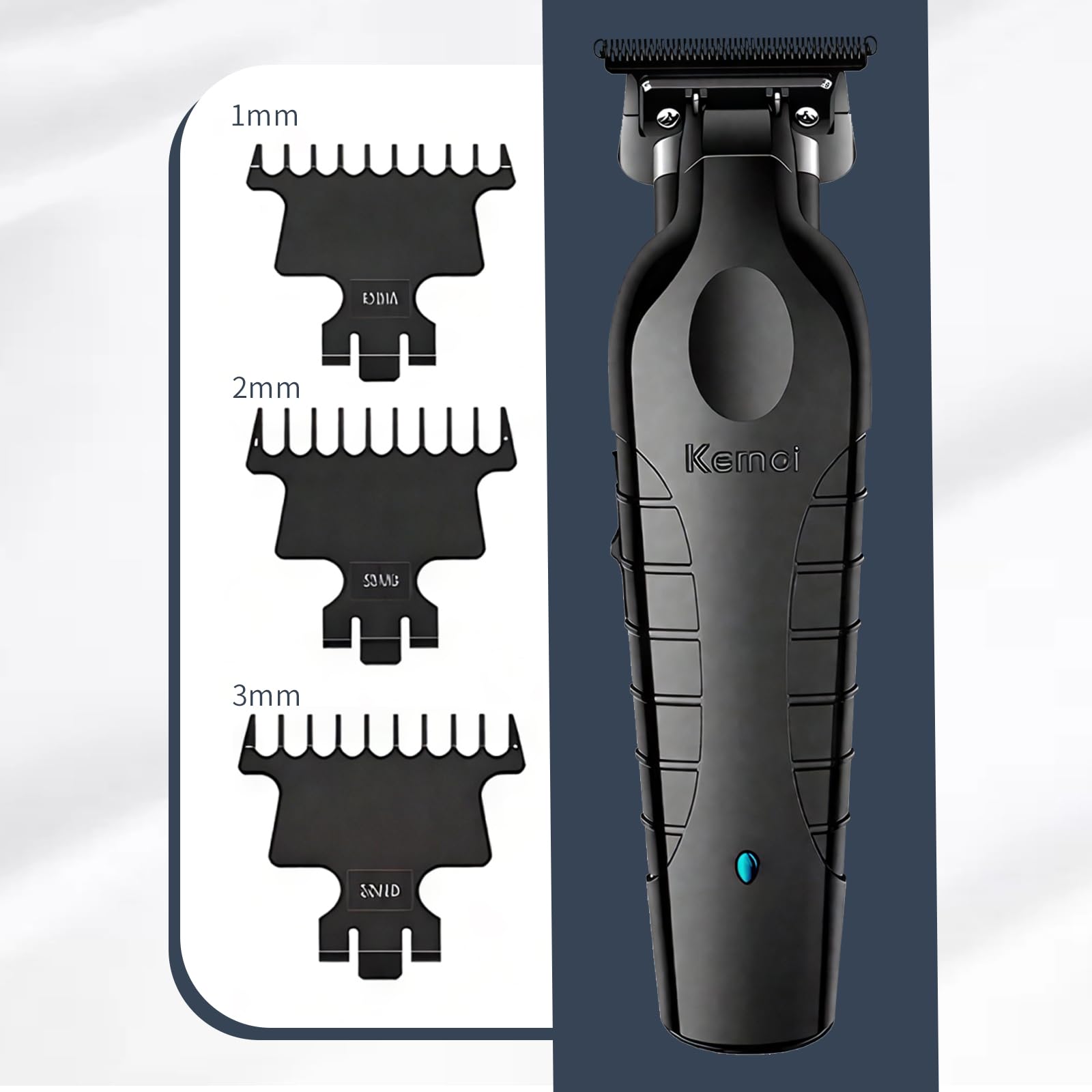 KEMEI 2299 rechargeable beard trimmer offers cordless convenience