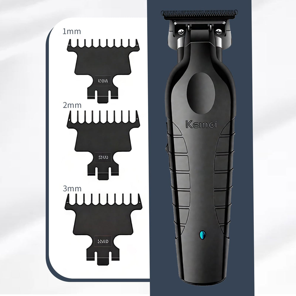 KEMEI 2299 rechargeable beard trimmer offers cordless convenience
