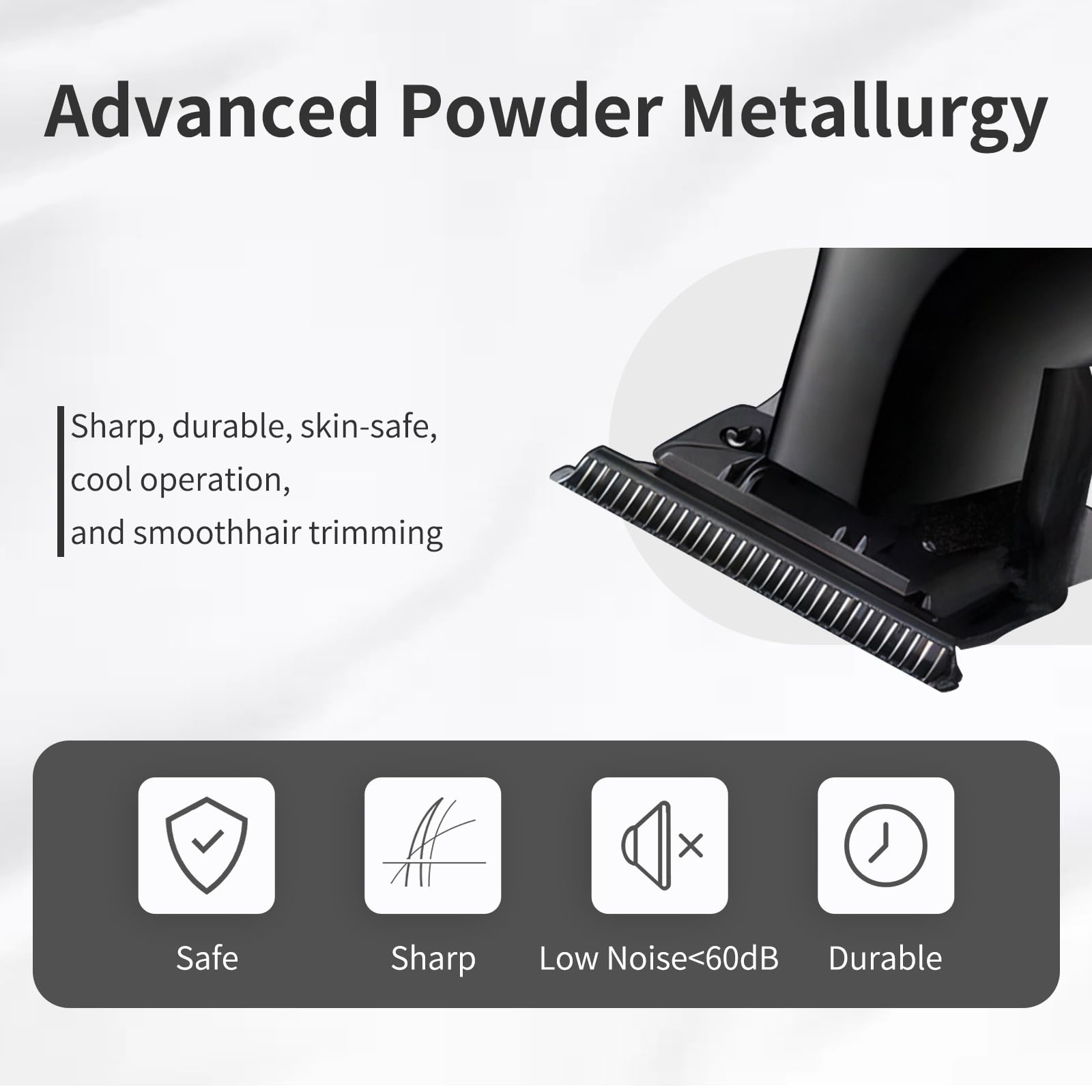 KEMEI 2299 sleek modern design complements daily grooming routines