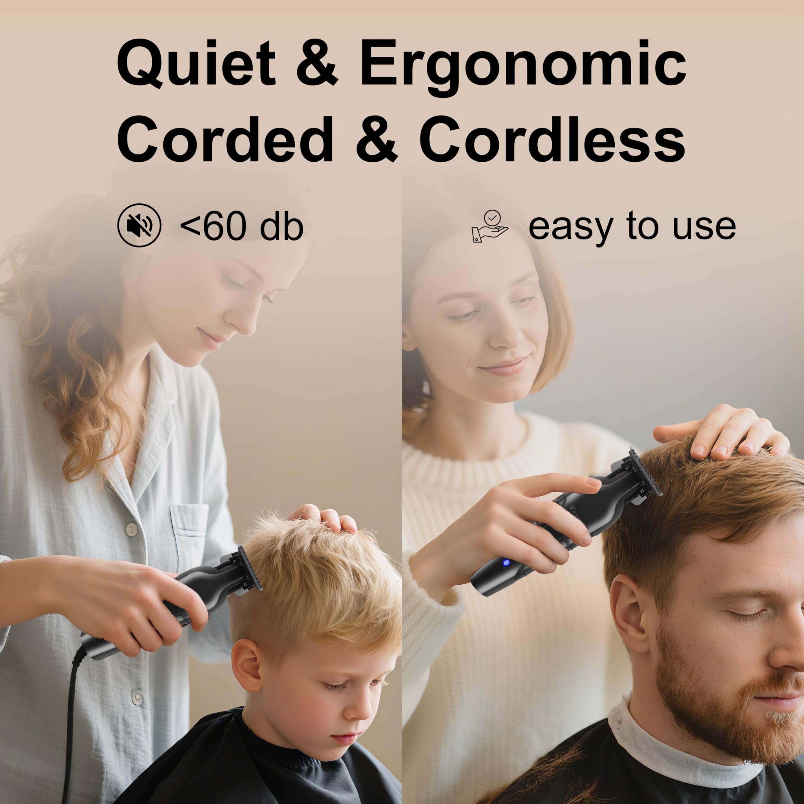KEMEI 2299 trimmer USB charging supports grooming on the go