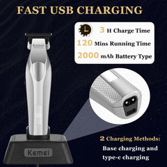 KEMEI 3023-702 dual charging ports image for dock or USB-C