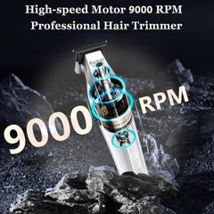 KEMEI 3023-702 zero-gap trimmer close-up enables precise edge lines