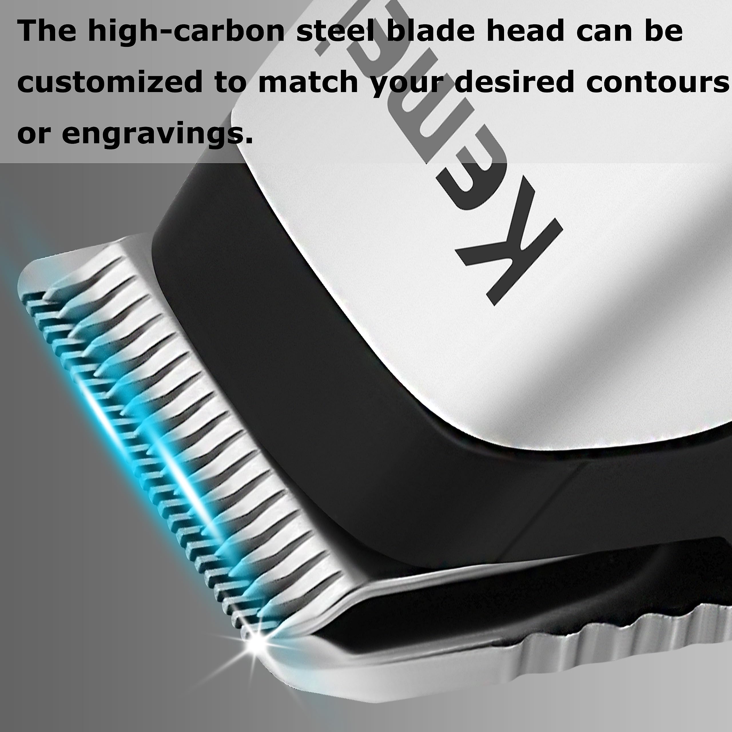 KEMEI mini trimmer suited for beard and mustache detailing