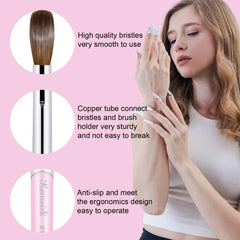 KEMEISI ergonomic acrylic handle provides comfortable grip during long sessions.