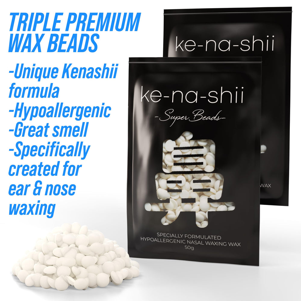 Kenashii balm wipes pack for gentle post waxing cleanup