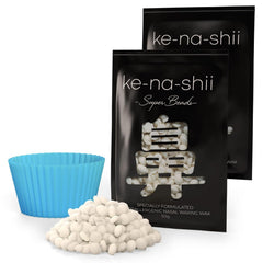 Kenashii Super Beads melting pot in use for fast, controlled wax melting.