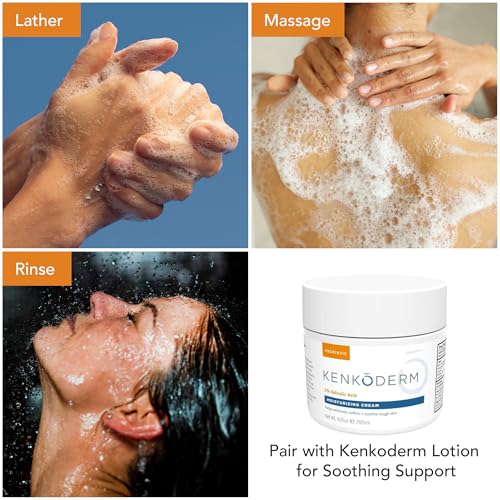 Kenkoderm Dead Sea mud purifying closeup suggests mineral-rich cleansing.
