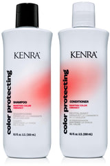 Kenra Color Protecting Shampoo bottle showing color retention benefits
