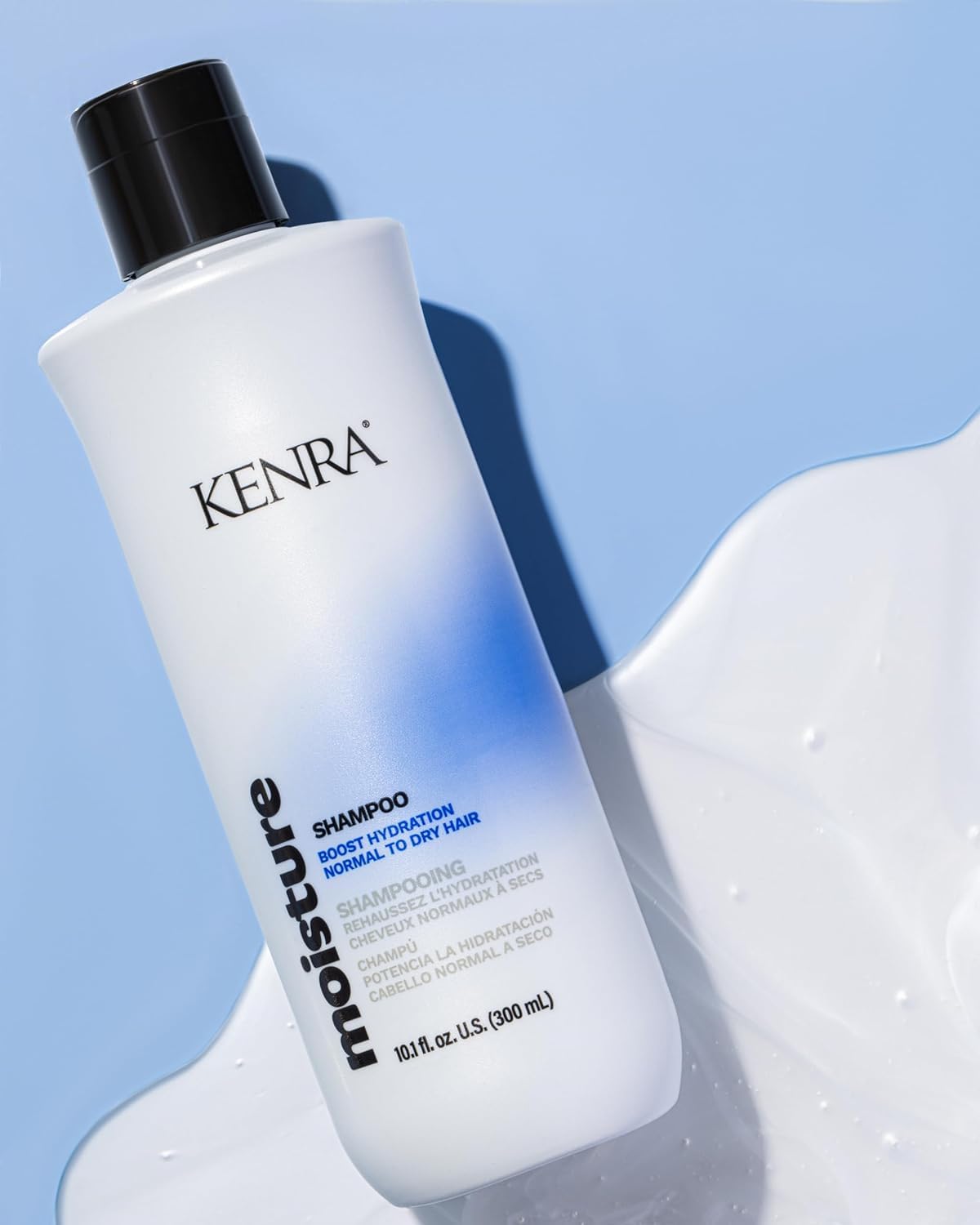 Kenra detangling action improves manageability and reduces knotting.
