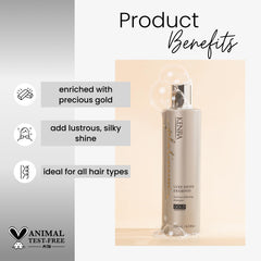 Kenra Platinum Luxe Shine Conditioner bottle highlighting rich slip and manageability