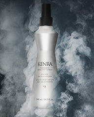 Kenra Thermal Styling Spray adds a glossy shine after styling
