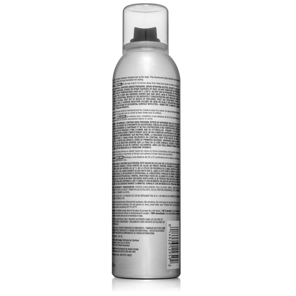 Kenra Volume Dry Shampoo styling-base image shows foundation for voluminous looks.