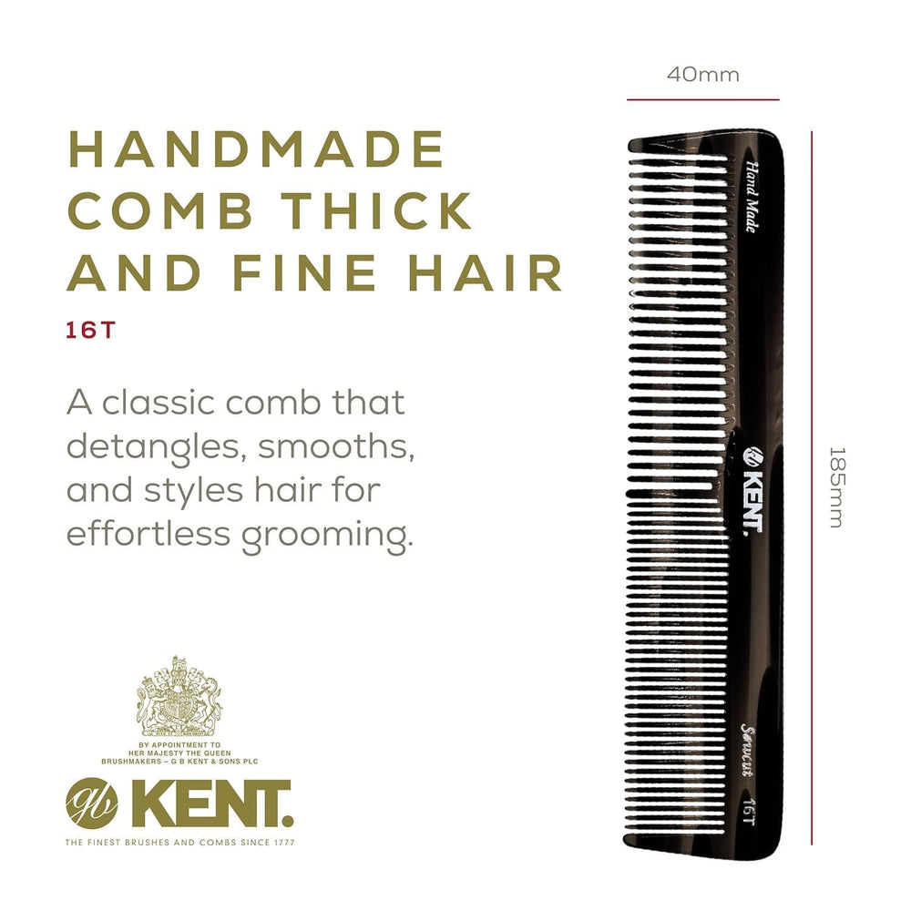 Kent 16T-16TG shower-use view demonstrates detangling during conditioning