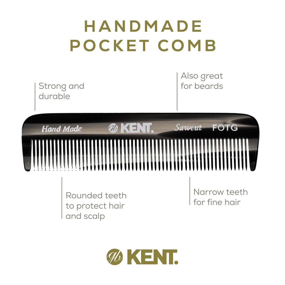 Kent A FOT pocket comb ready for in-pocket grooming sessions anywhere.