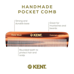 Kent A FOT travel-compact pocket comb fits easily in a pocket or bag.