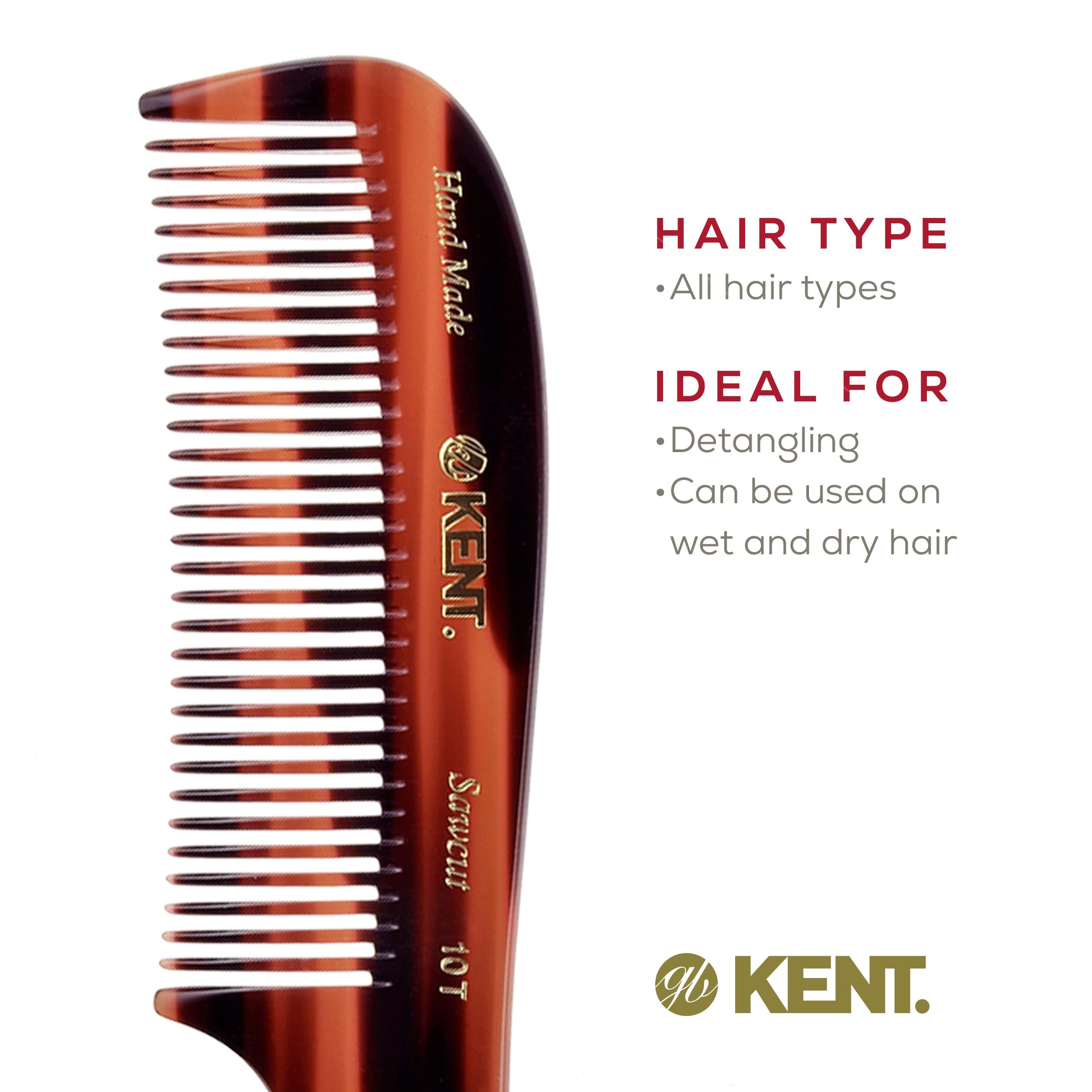 Kent hand-polished finish provides a premium, smooth glide.