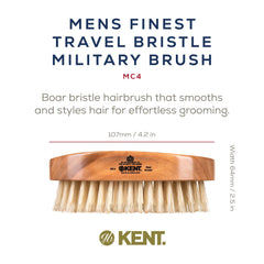 Kent MC4 cherrywood-base shows premium grip for comfortable grooming