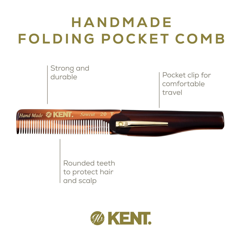 Kent Set handmade cellulose acetate detail emphasizes plant-based material and smooth finish.