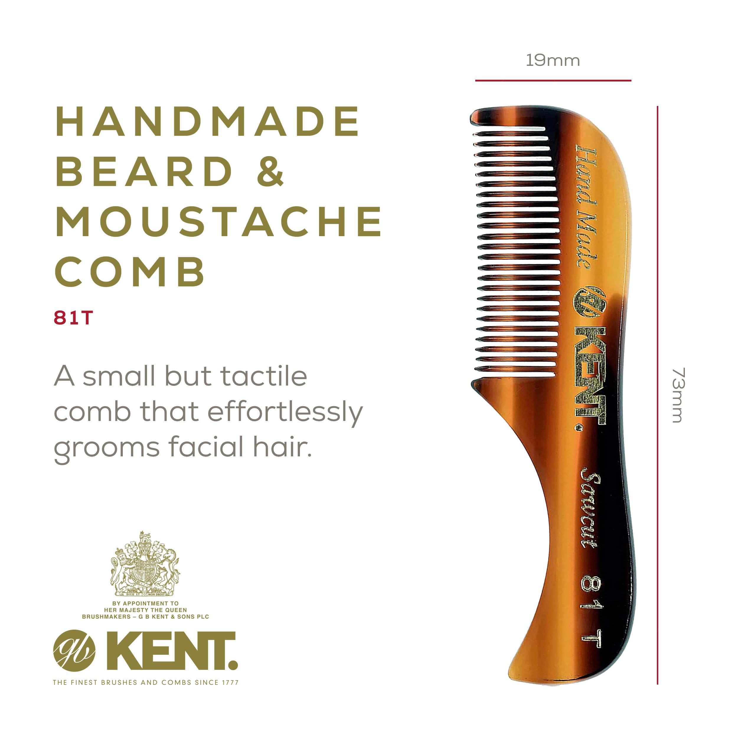 Kent Set FOT pocket shows larger size for versatile styling on travel.