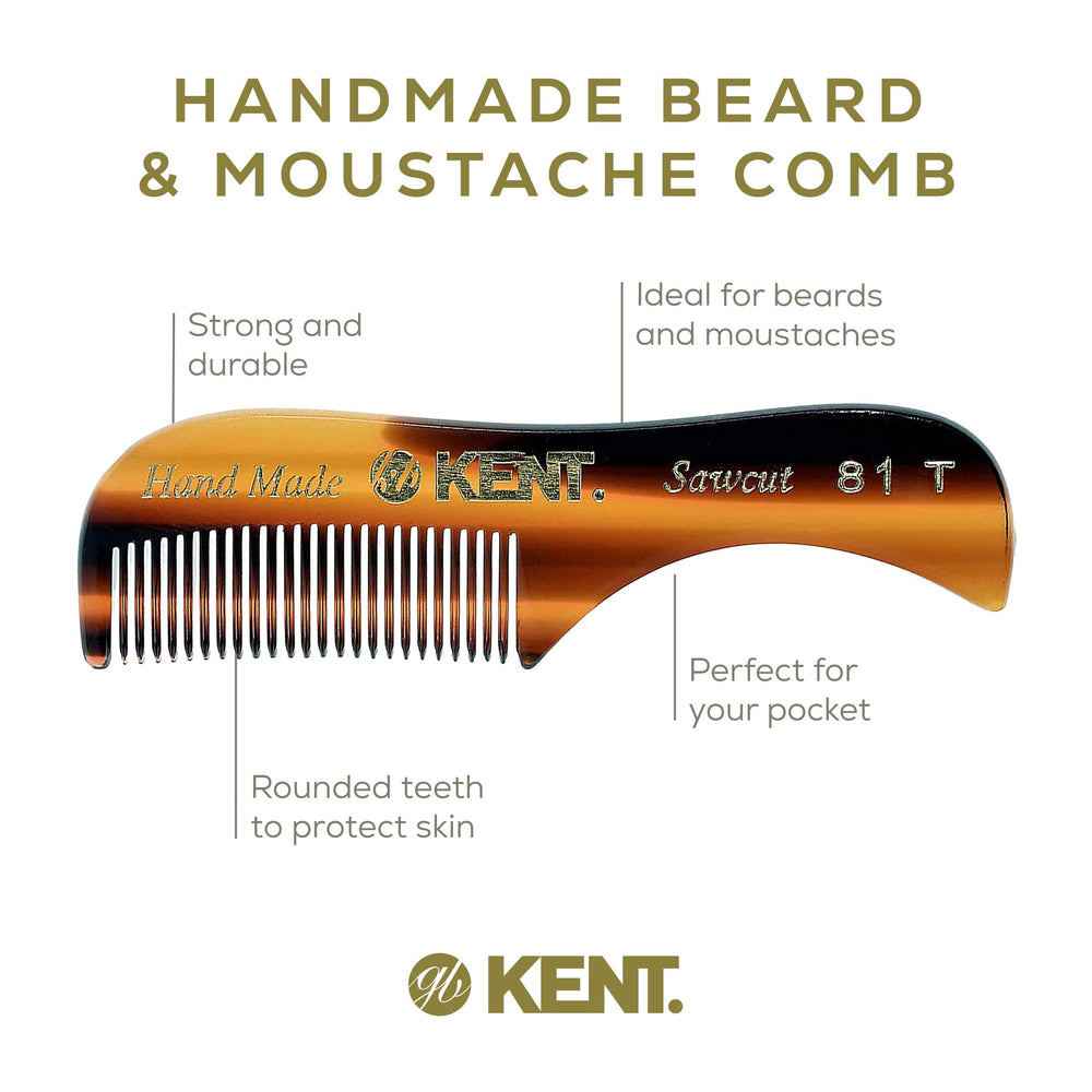 Kent Set travel-friendly pocket design is ideal for on-the-go grooming.