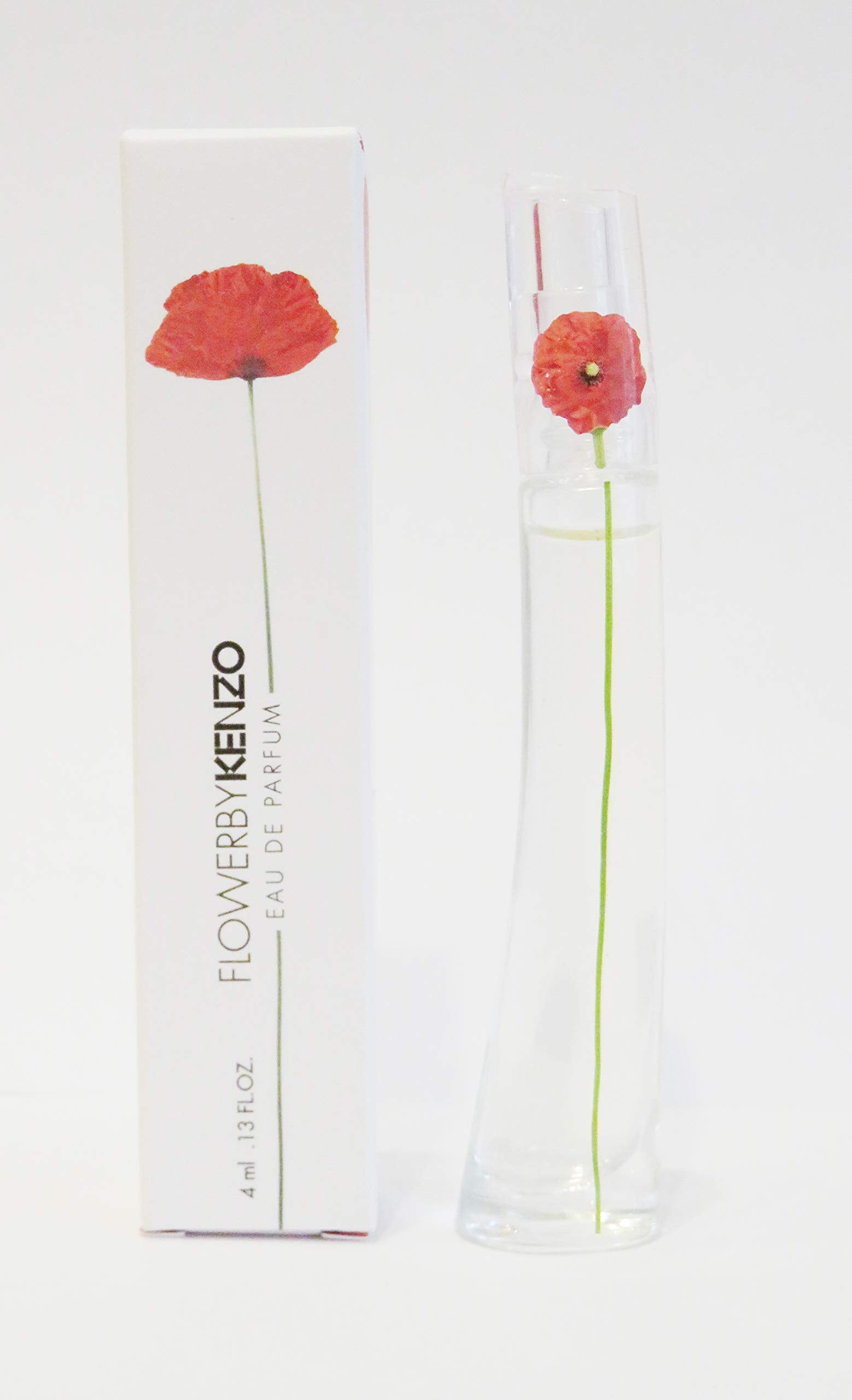 Kenzo Flower mini bottle front view, travel-friendly fragrance for daily wear.