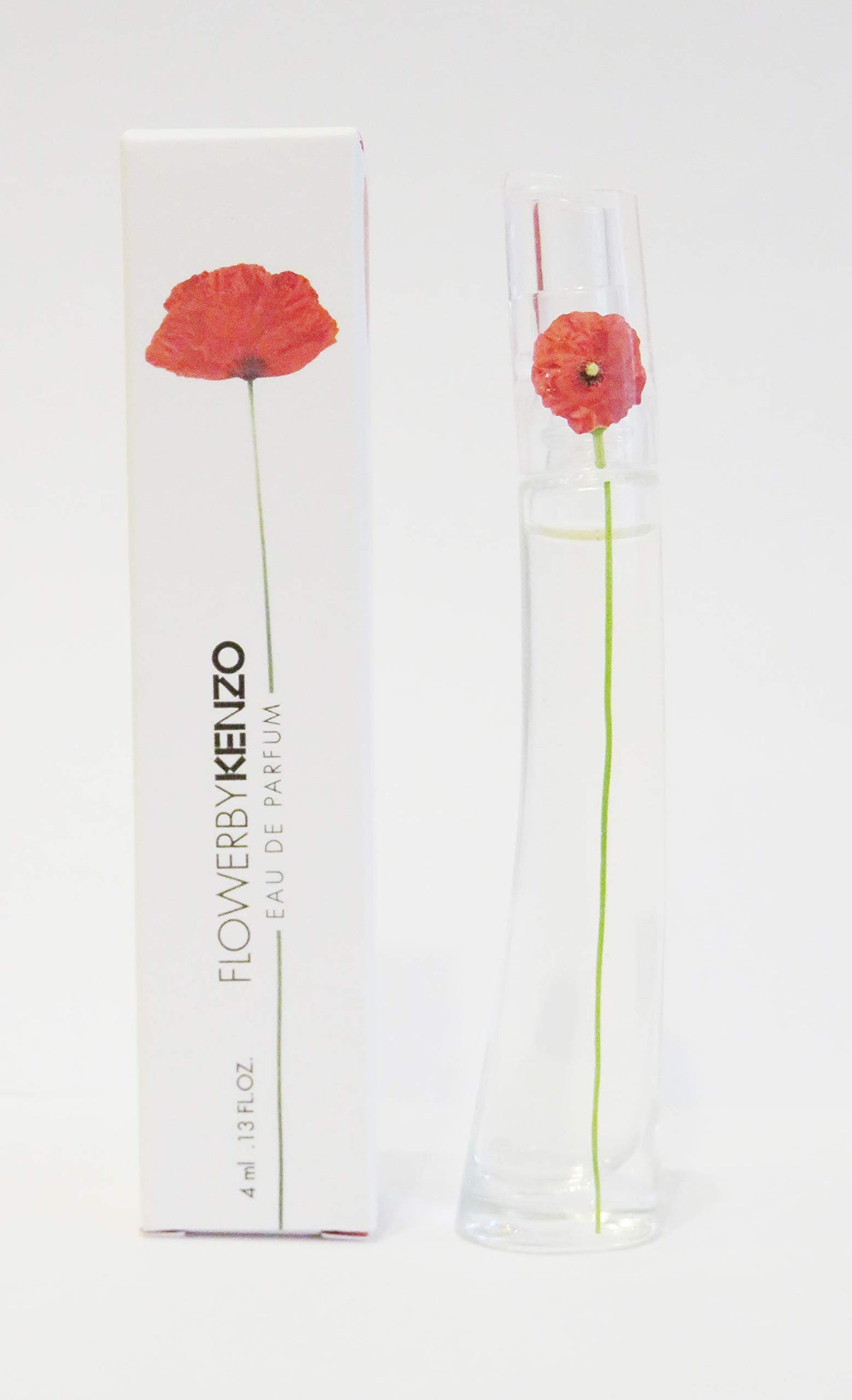Kenzo Flower mini bottle front view, travel-friendly fragrance for daily wear.